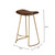 Jamie Young Theo Leather Counter Stool - Brown