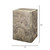 Jamie Young Vale Veneer Side Table - Sand Grey