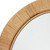 Jamie Young Aloha Rattan Oval Mirror