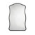 Jamie Young Aurora Wavy Iron Wall Mirror - Black