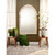 Jamie Young Bardot 60" Wood & Buffalo Bone Arch Wall Mirror