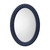 Jamie Young Club Cotton Rope Braided Oval Wall Mirror