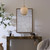 Jamie Young Fractured Hammered Iron Rectangle Wall Mirror