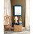 Jamie Young Hilltop Raffia Arch Wall Mirror - Indigo