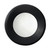 Jamie Young Paddock Bamboo Round Wall Mirror - Black