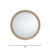 Jamie Young Riley Wood Round Wall Mirror