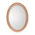 Jamie Young Valley Raffia Oval Wall Mirror - Natural
