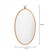 Jamie Young Wade Iron Mirror - Antique Brass