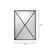 Jamie Young Xander Iron Rectangle Wall Mirror