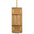 Jamie Young Congruent 1-Light Iron and Cotton Pendant