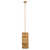 Jamie Young Congruent 1-Light Iron and Cotton Pendant