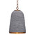 Jamie Young Creekside 1-Light Beaded Pendant - Slate Blue