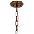 Jamie Young Creekside 1-Light Beaded Pendant - Slate Blue
