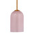 Jamie Young Holt 1-Light Glass Pendant - Pink