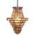 Jamie Young Imperial 1-Light Glass and Metal Pendant