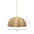 Jamie Young Rosemary 1-Light Natural Palm Leaf Pendant - Large