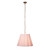 Jamie Young Scalloped 1-Light Pendant - Boucle Linen
