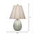 Jamie Young Capsule Mother of Pearl Table Lamp with Linen Shade