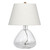 Jamie Young Demi Blown Glass Table Lamp - Clear