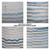 Jamie Young Droplet Ceramic Table Lamp with Linen Shade - Blue