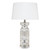 Jamie Young Isla Glass Table Lamp - Silver