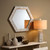 Jamie Young Lucille Mother of Pearl Table Lamp with Raffia Shade