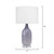 Jamie Young Maya Glass Table Lamp - Lavender