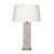 Jamie Young Preston Mother of Pearl Table Lamp with Linen Shade