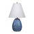 Jamie Young Raindrop Ceramic Table Lamp with Linen Shade - Blue
