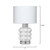 Jamie Young Seltzer Blown Glass Table Lamp - White