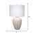 Jamie Young Seraphina Ceramic Table Lamp with Linen Shade