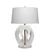 Jamie Young Swan Resin Table Lamp with Linen Shade