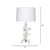 Jamie Young Sycamore Resin Table Lamp with Linen Shade
