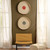 Jamie Young Sundial Seagrass Round Wall Art - Teal