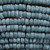 Jamie Young Anguilla1-Light Wood Beaded Wall Sconce - Blue