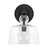 Jamie Young Hudson Glass Wall Sconce - Black