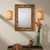 Jamie Young Riley Raffia 1-Light Wall Sconce