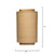 Jamie Young Riley Raffia 1-Light Wall Sconce