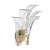 Jamie Young Cala 1-Light Sconce - Clear