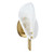 Jamie Young Magnolia 1-Light Wall Sconce - White