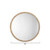 Jamie Young Riley Wood Round Wall Mirror - Extra Large