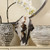 Jamie Young Agatha Ceramic Vase - Black and White