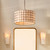 Jamie Young Cinema Faux Alabaster 3-Light Chandelier