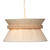 Jamie Young Corset 3-Light Chandelier - Off-White