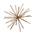 Urchin 16" Iron Asterisk In Gold Leaf