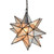 Worlds Away Large Star Chandelier With Antique Mirror