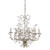 Crystal Bud Chandelier, Medium