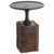 Anvil Cast Iron And Reclaimed Wood Occasional Table