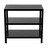 Noir 2 Shelf Side Table - Hand Rubbed Black