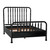 Noir Bachelor Bed - Queen - Hand Rubbed Black